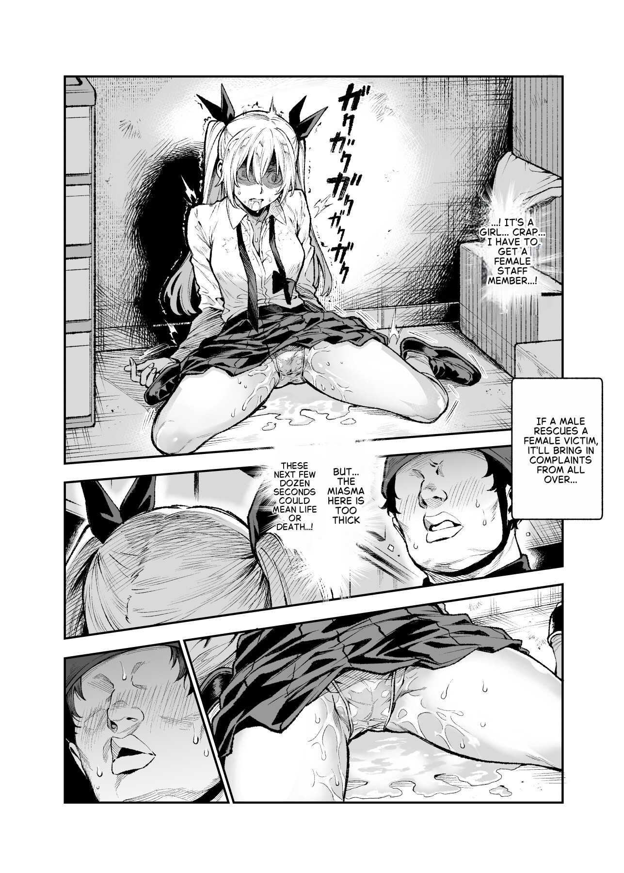 Hentai Manga Comic-Daily Life of a Low-Ranking Male Staff Member in the Anti-Shadow Special Forces EX1-Read-10